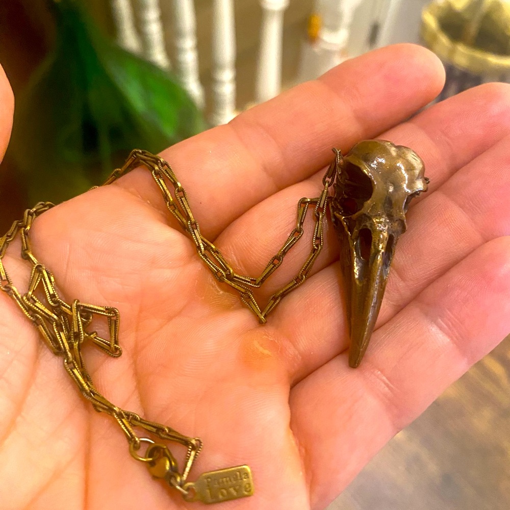 Pamela Love Skull Pendant Necklace